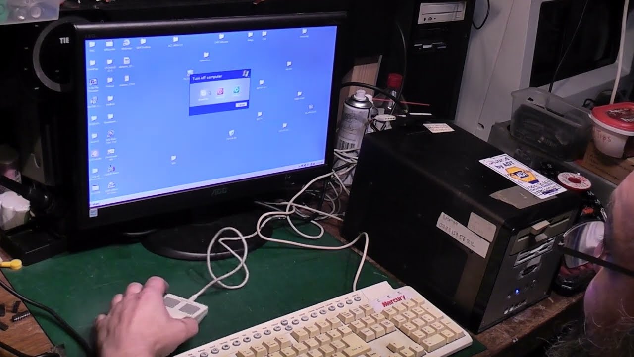 Amstrad PC2286 repair Pt5 Success!!