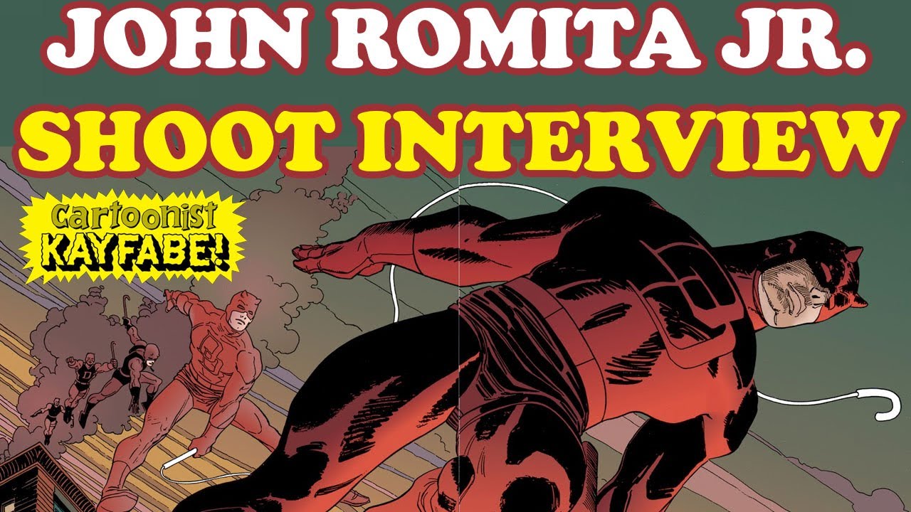 JRJR! The JOHN ROMITA JR. Shoot Interview!