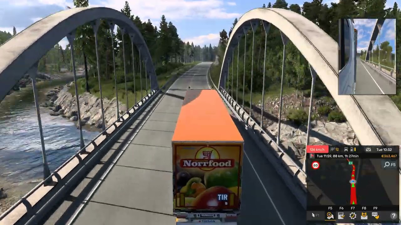 Bodø - Mo i Rana | Used Packaging 20t | Scania S | Euro Truck Simulator 2 | #848