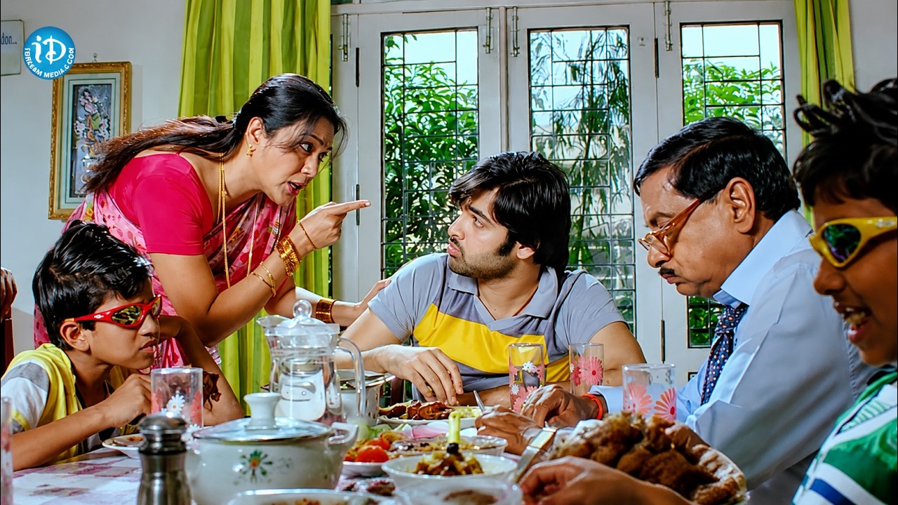 Ram, M.S. Narayana & Hema Funniest Food Comedy Scenes | Brahmanandam | Telugu Comedy