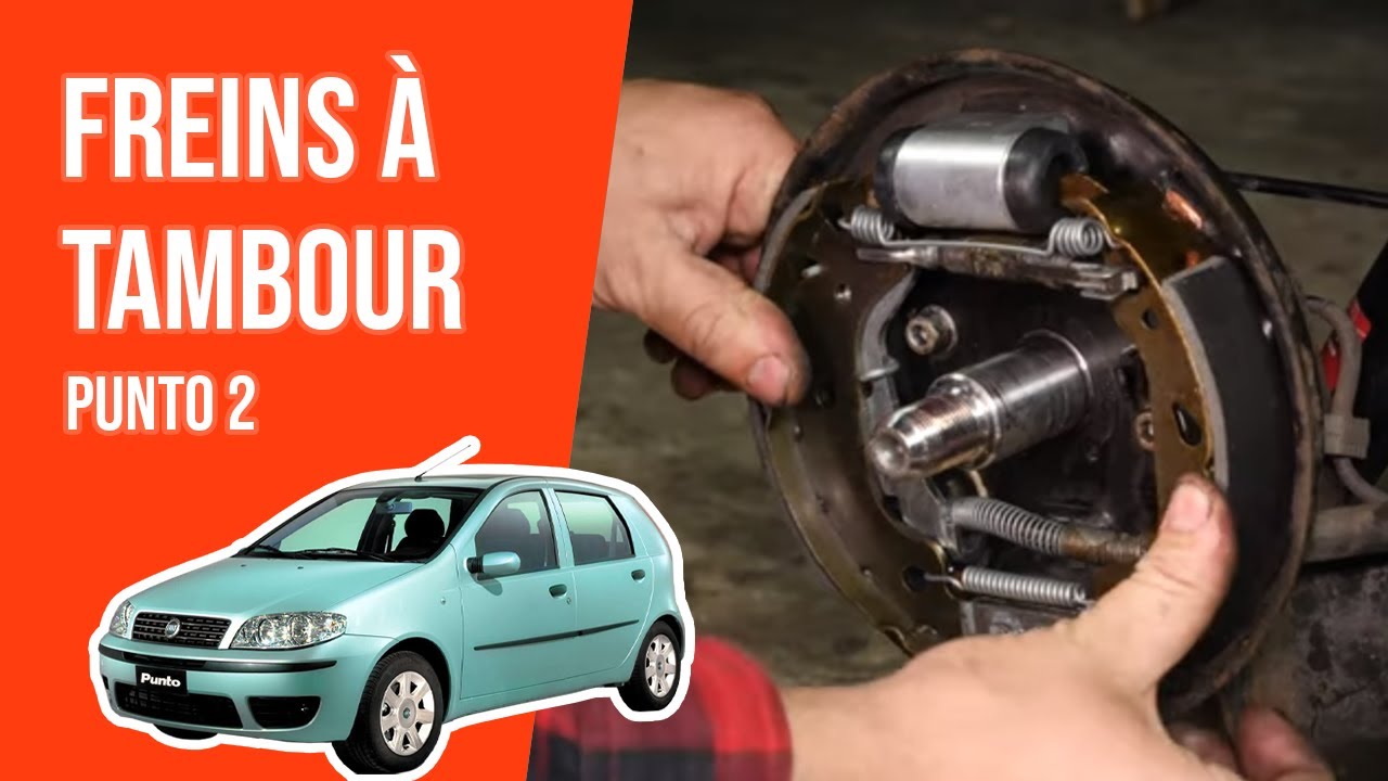Changer les Freins arrière à Tambour PUNTO 2 🚗