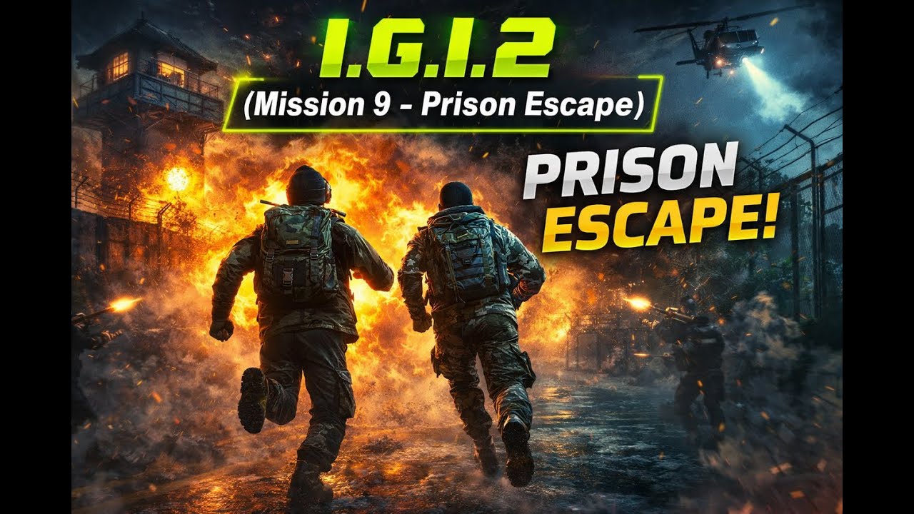 The Most Dangerous Escape 😱 | I.G.I. 2 | Mission 9 | Full Stealth Walkthrough | Hard Mode #viral
