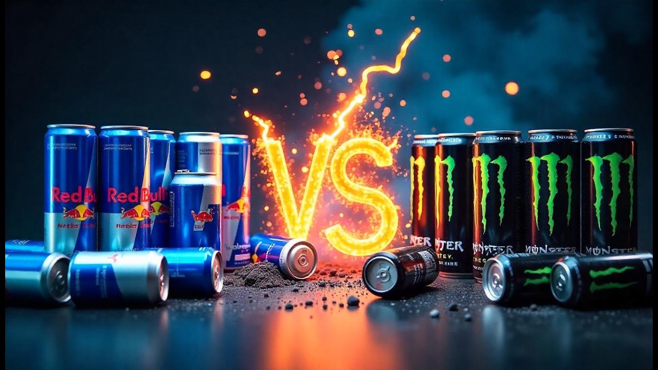 Monster vs Red Bull : Lequel est le Roi des Énergies ?