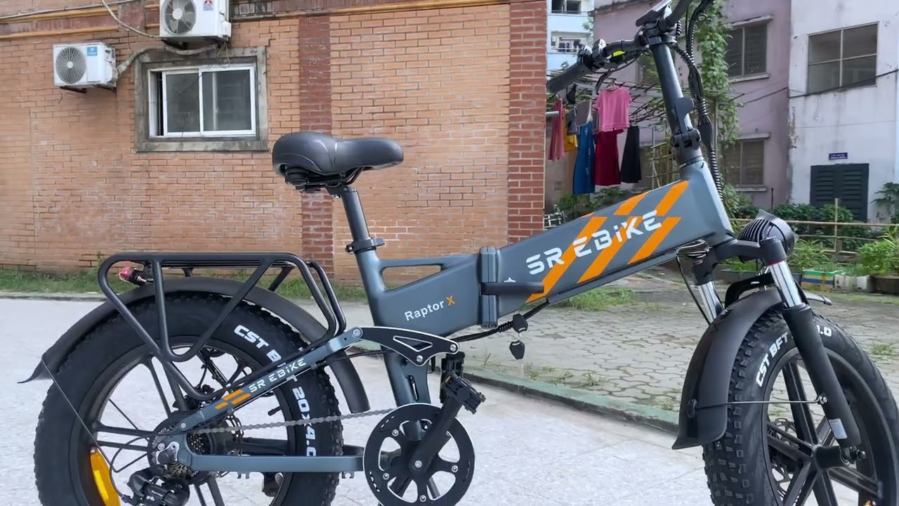 Xe trợ lực gấp gọn SR Ebike RaptorX - Giải pháp cho những chuyến đi xa