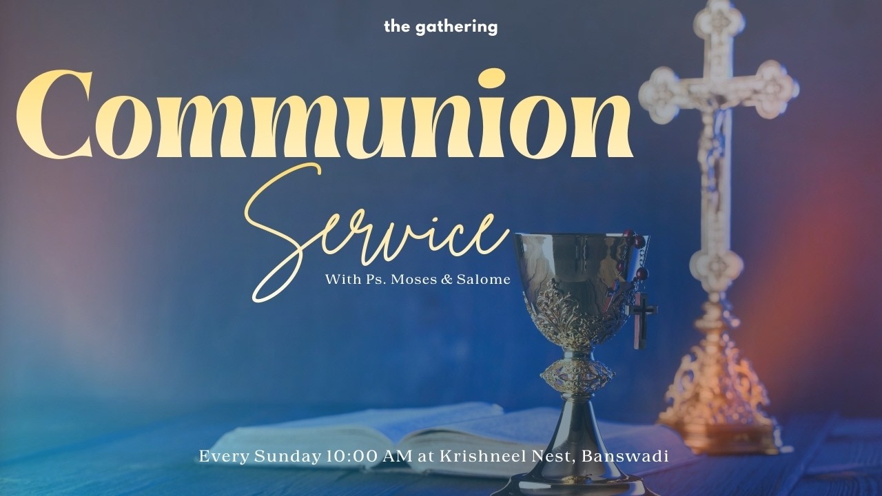 Sunday Communion Service | The Gathering | 01/03/2026