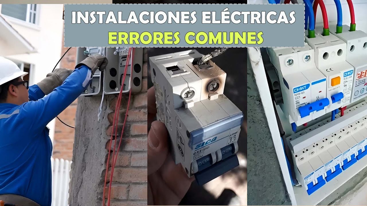 Erros Mas Comunes AL realizar una Instalación Eléctrica Residencial | Baja Tensión || Conecvid