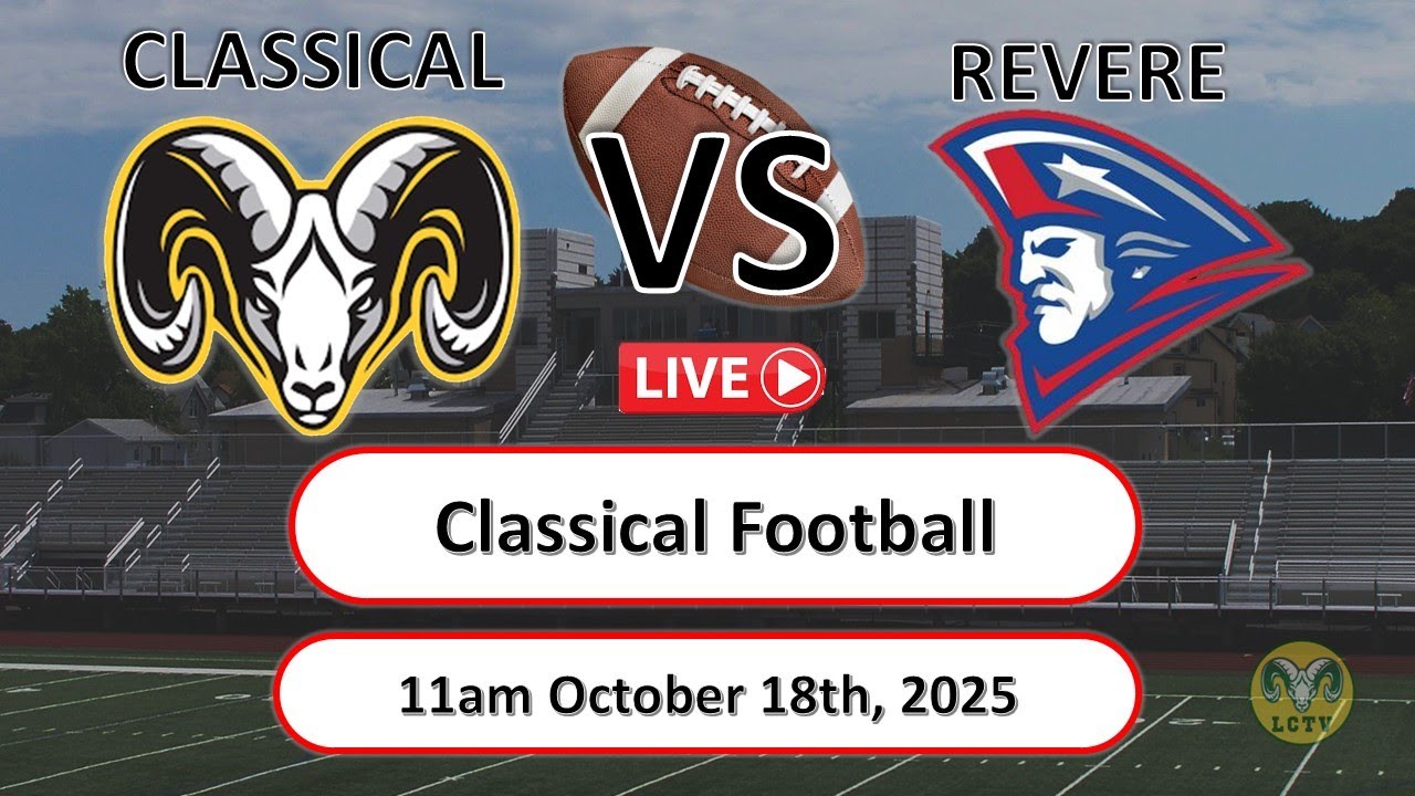 Lynn Classical VS Revere  l  MIAA High School Football  l  GBL