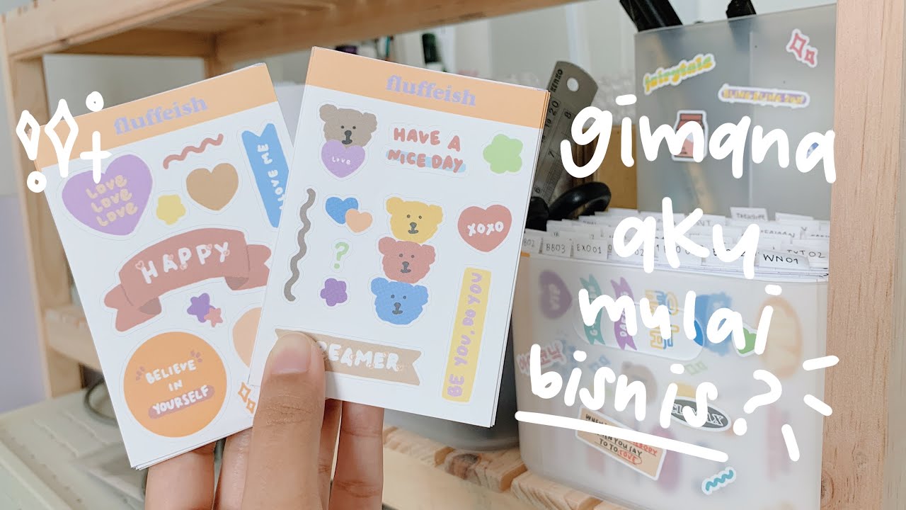 mini studio vlog ep. 07 : how i started my own business || indonesia