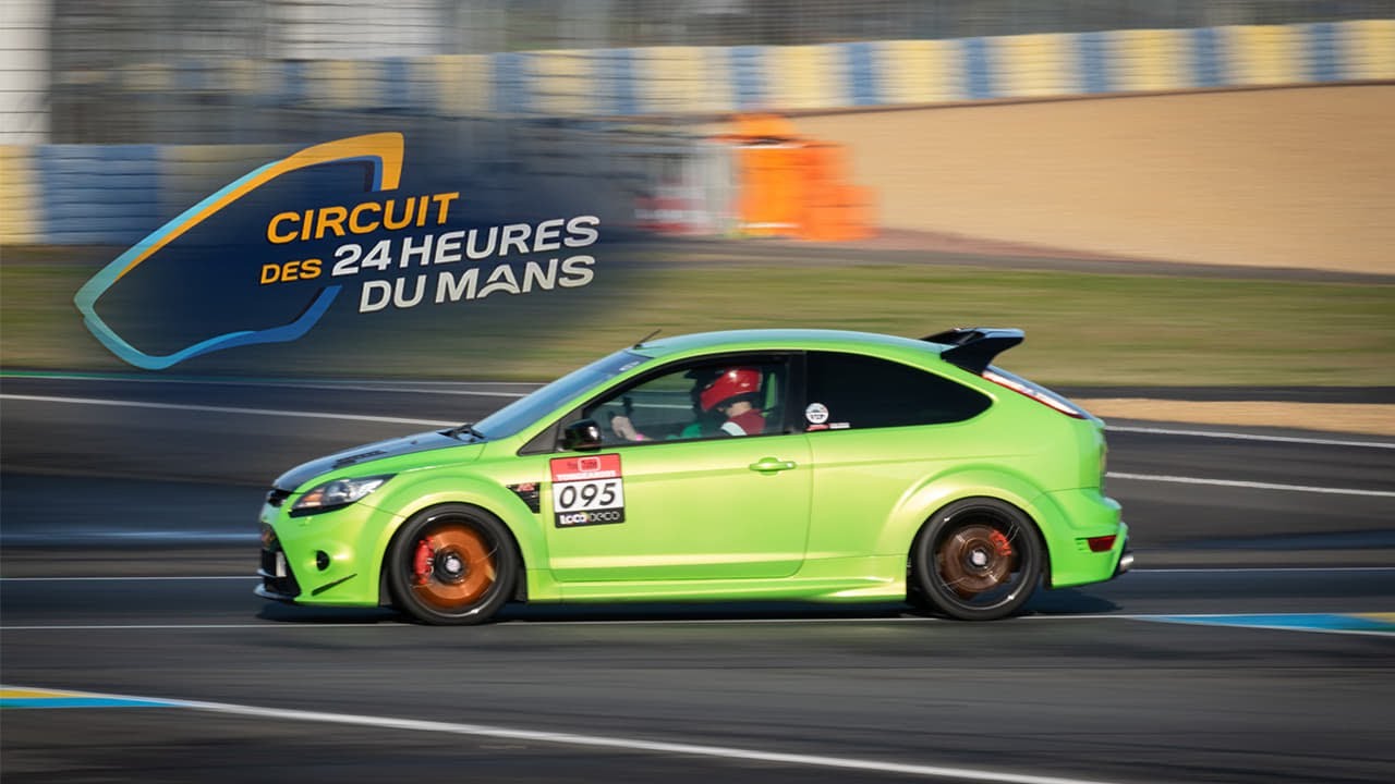 Je roule avec ma FOCUS RS sur le circuit du MANS ! vs GT3 🙈