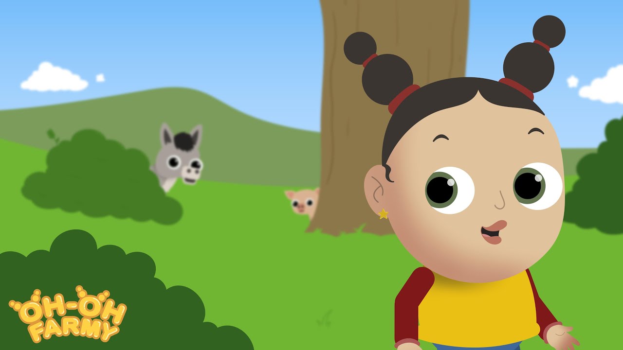 GIOCHIAMO A NASCONDINO 👀👀👀OH OH FARMY| CARTONI PER BAMBINI IN ITALIANO