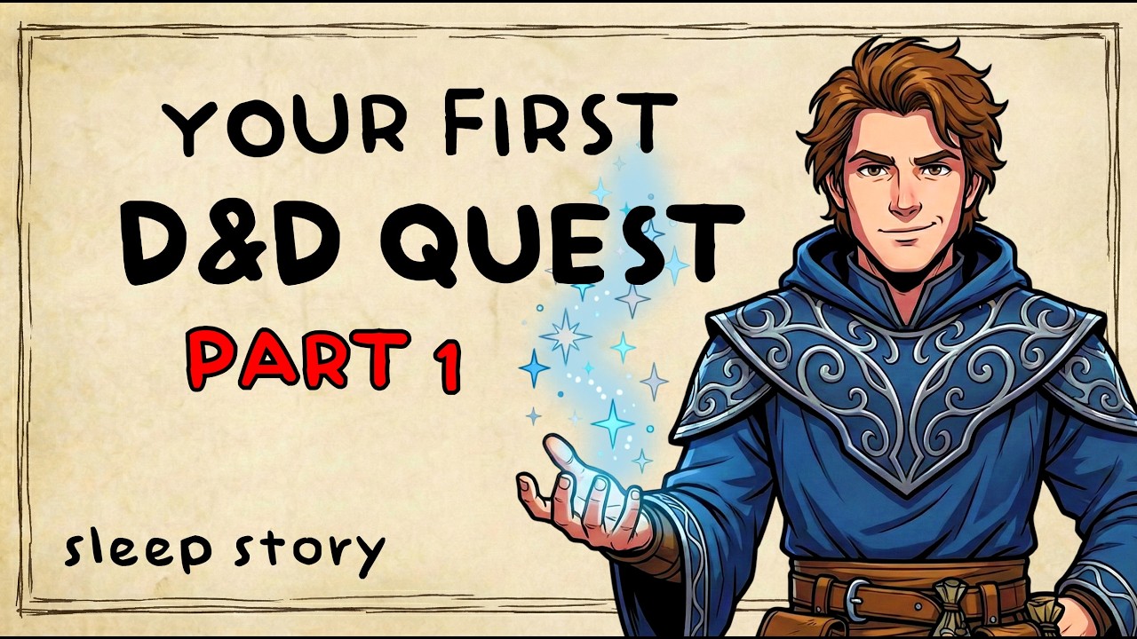 Fall Asleep to a D&D Adventure | Lost Mine of Phandelver: Part 1 | Cozy Fantasy Sleep Story