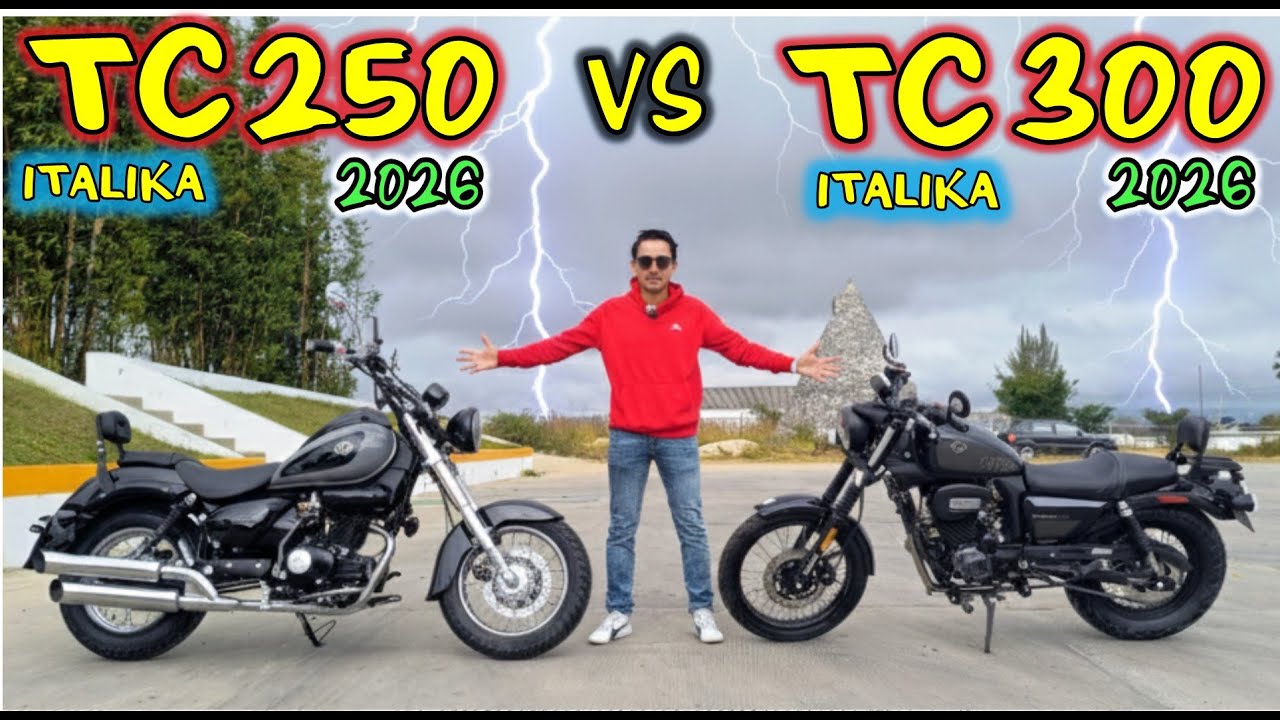 italika TC250 VS TC300 Modelos 2026 || ¿Cual es la mejor para ti? ¿Por que son tan diferentes?