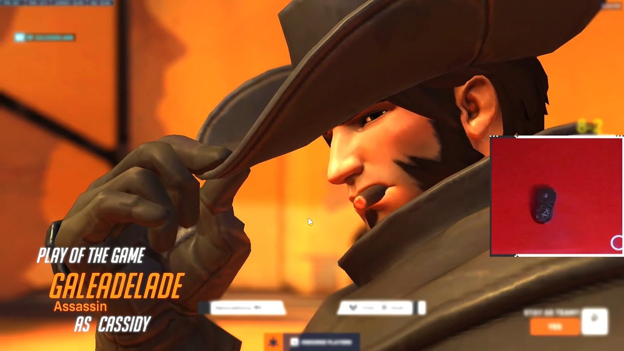 GALE INSANE CASSIDY WITH NEW MAGNETIC GRENADE! POTG! [ OVERWATCH 2 SEASON 5 TOP 500 ]