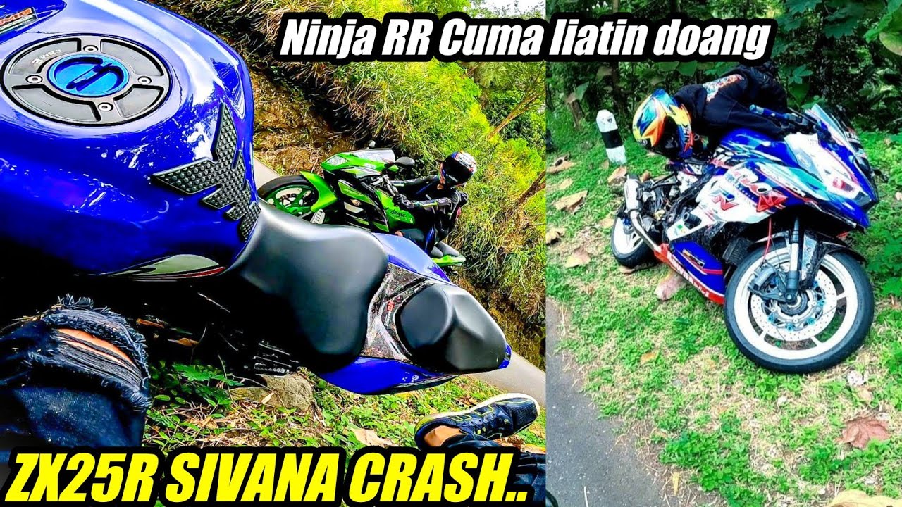 ZX25R SIVANA IKUT CRASH DI TIKUNGAN TAJAM‼️PRANK ALFIAN