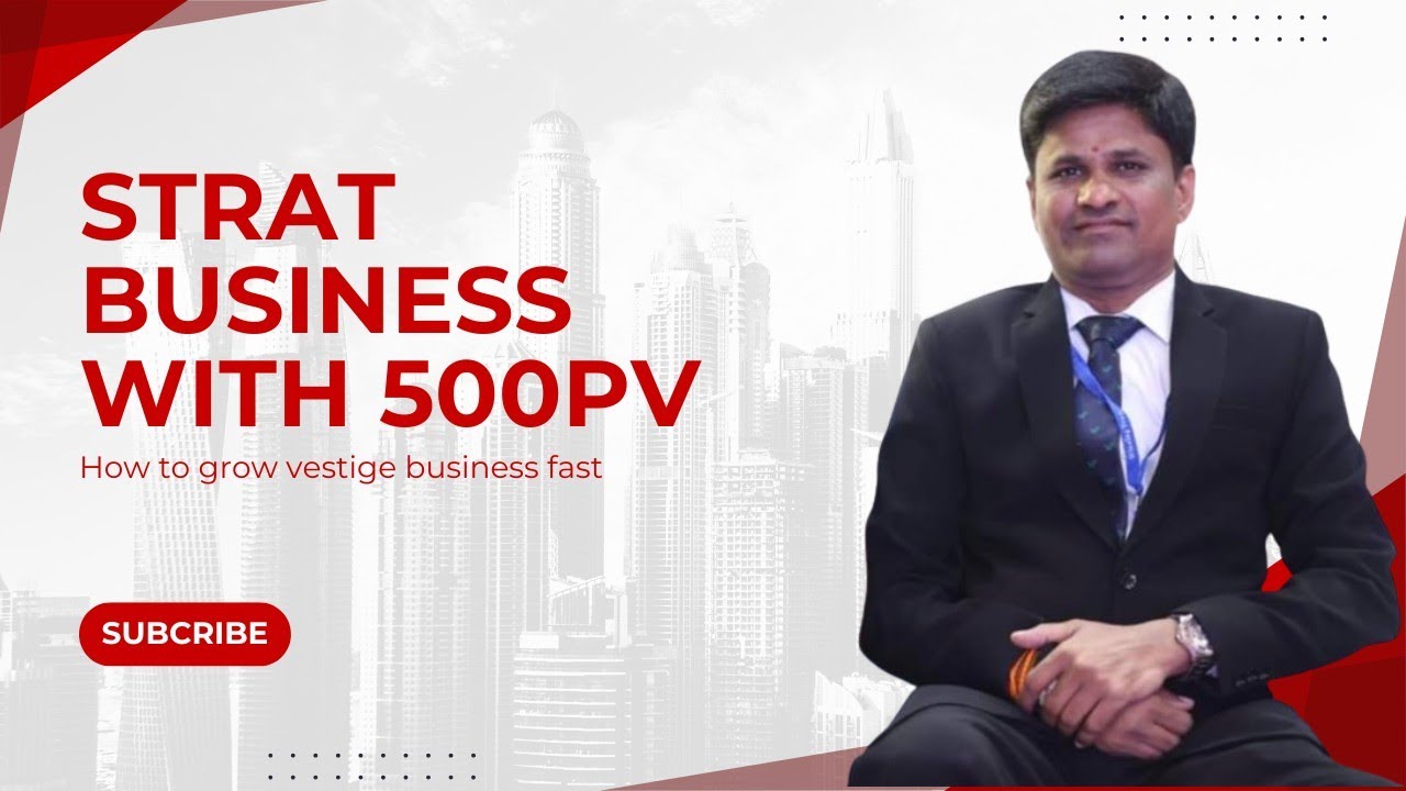 How to grow vestige business fast#By T srinivas sir VMCM