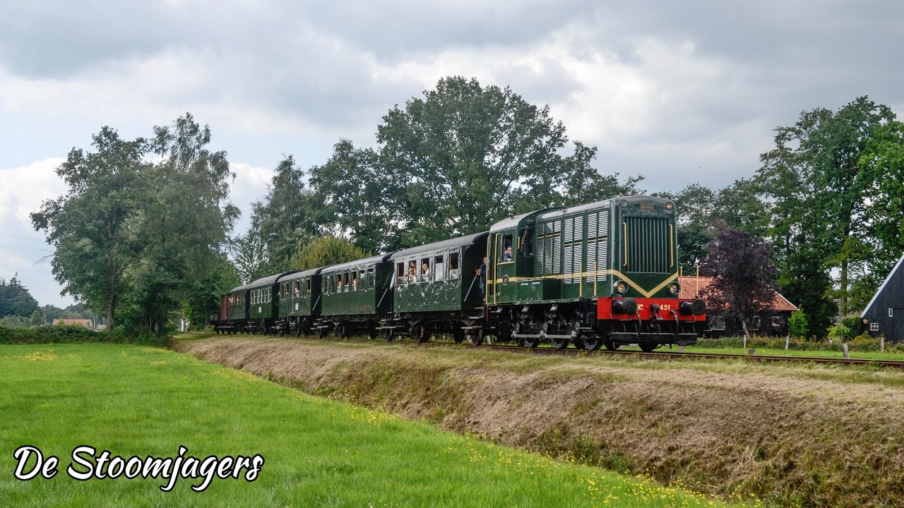 Stoomloc 152 “Elna” en diesel 451 tijdens LEGO dag bij de MBS! // Zondag 3 augustus 