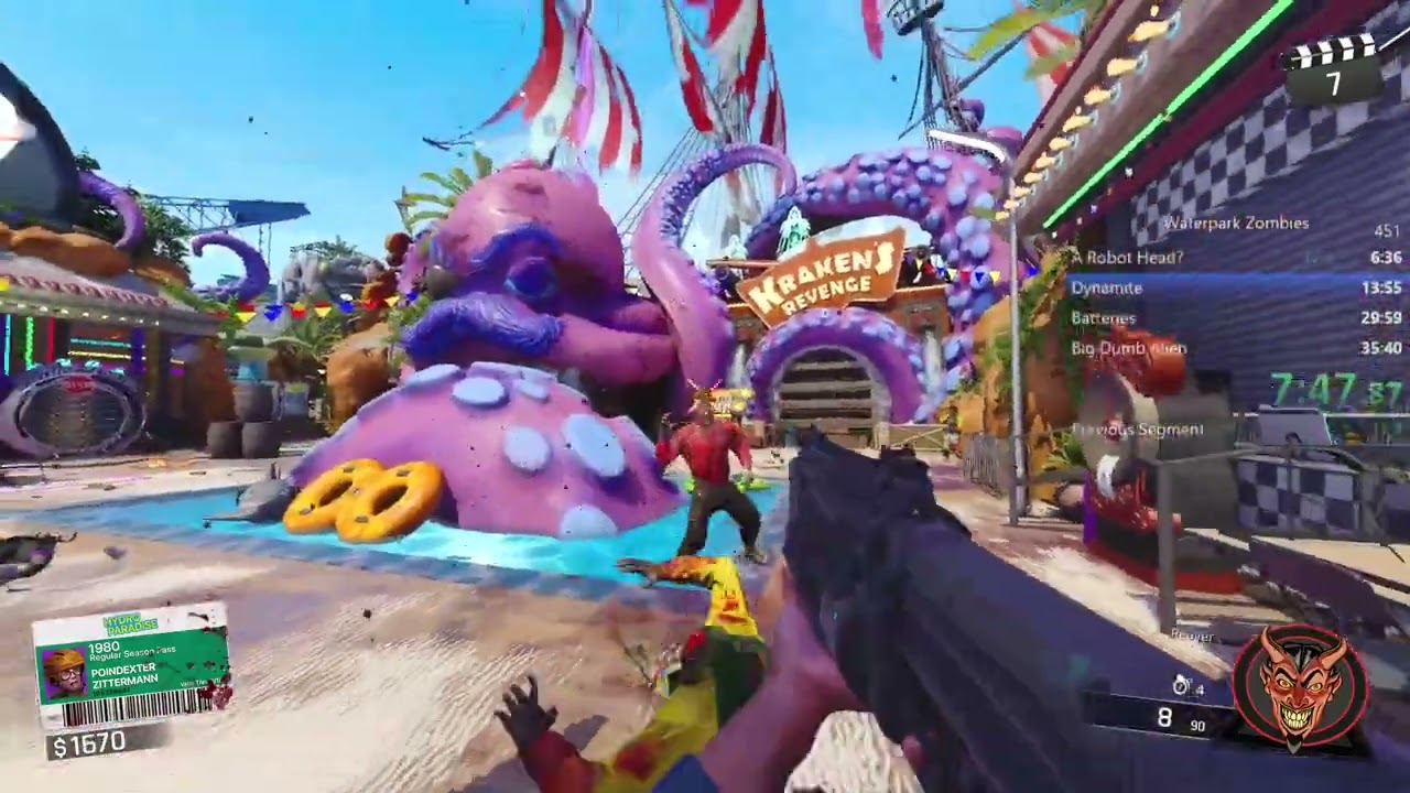 Waterpark Easter Egg Speedrun (33:59)