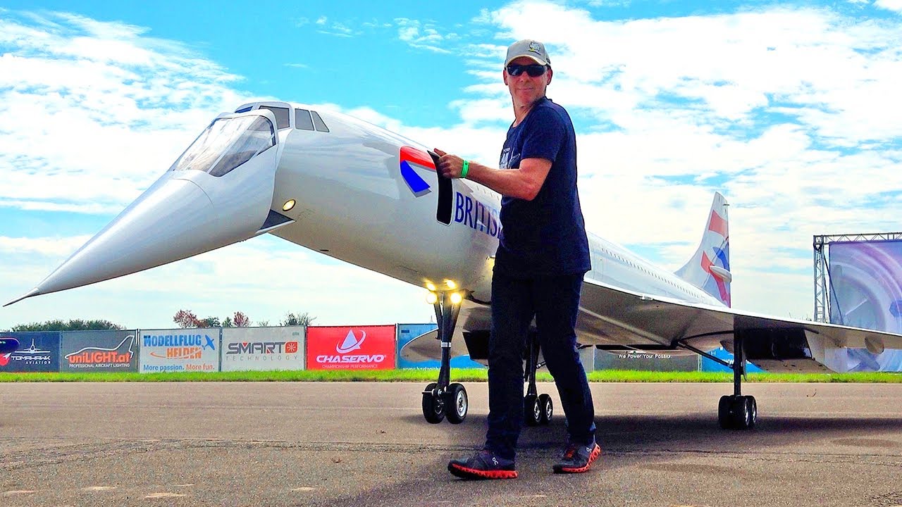 From DREAM to REALITY: THE WORLDS LARGEST RC CONCORDE - 10 METERS 149KG