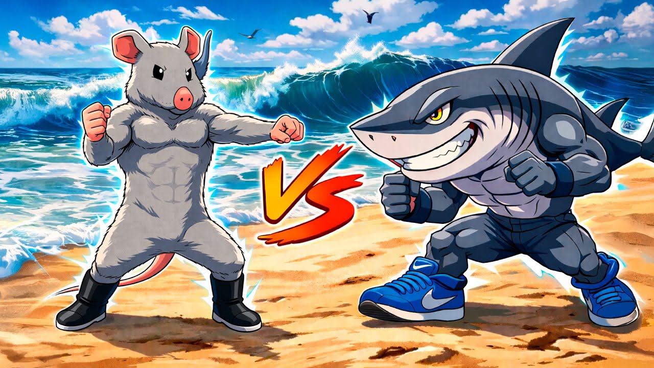 DANCING RAT vs BRAINROT ANIME