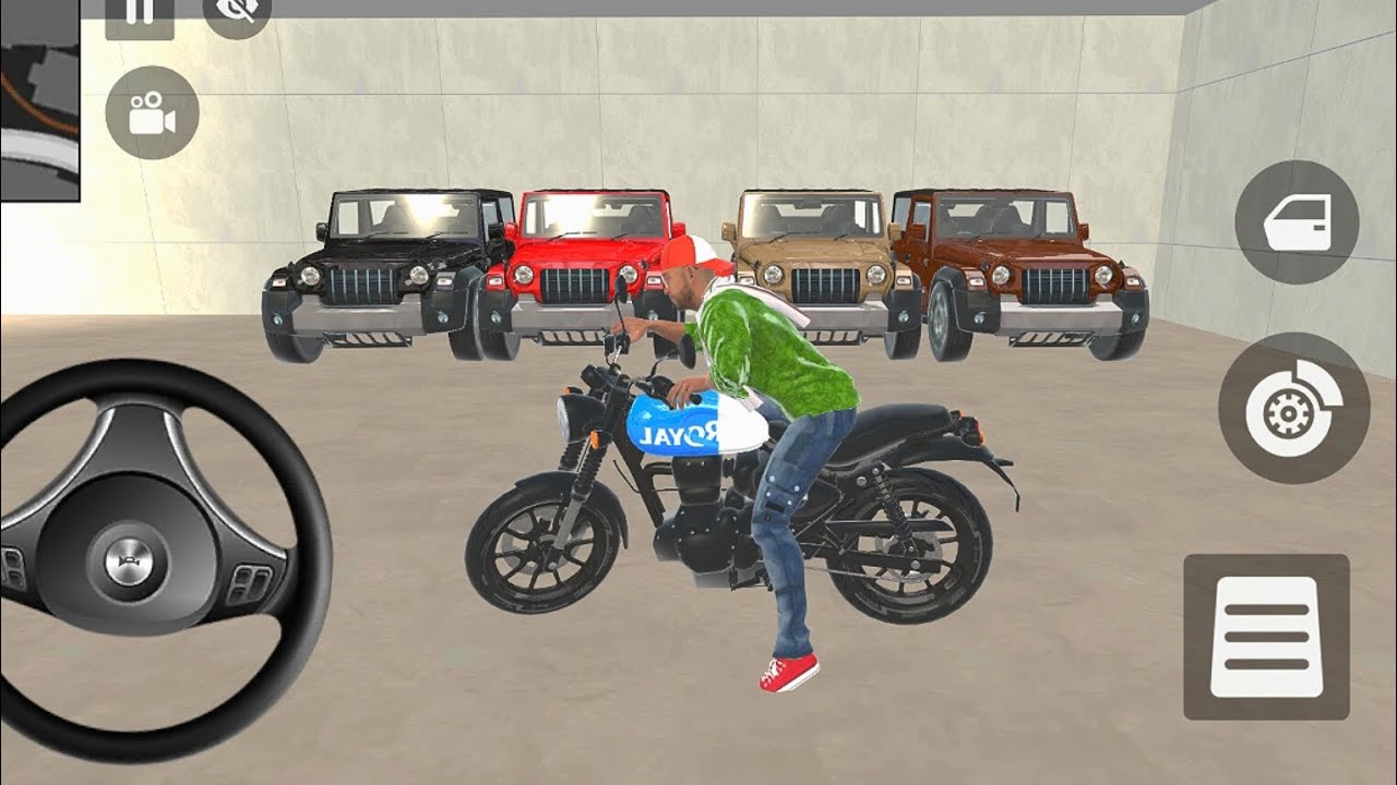 😀 Indian Theft Auto Simulator 🎮 Franklin 4 New Modify Car Purchase 🥳 In Indian Showroom Game