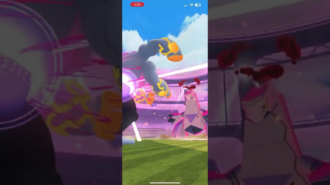 Dynamax Duraludon Solo, No 🍄, AoE: Dragon Claw/Hyper Beam, No Weather Boost, No Helpers, No AE