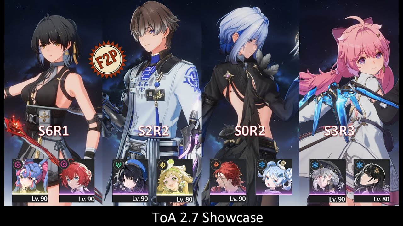ToA 2.7 F2P Showcase | Wuthering Waves
