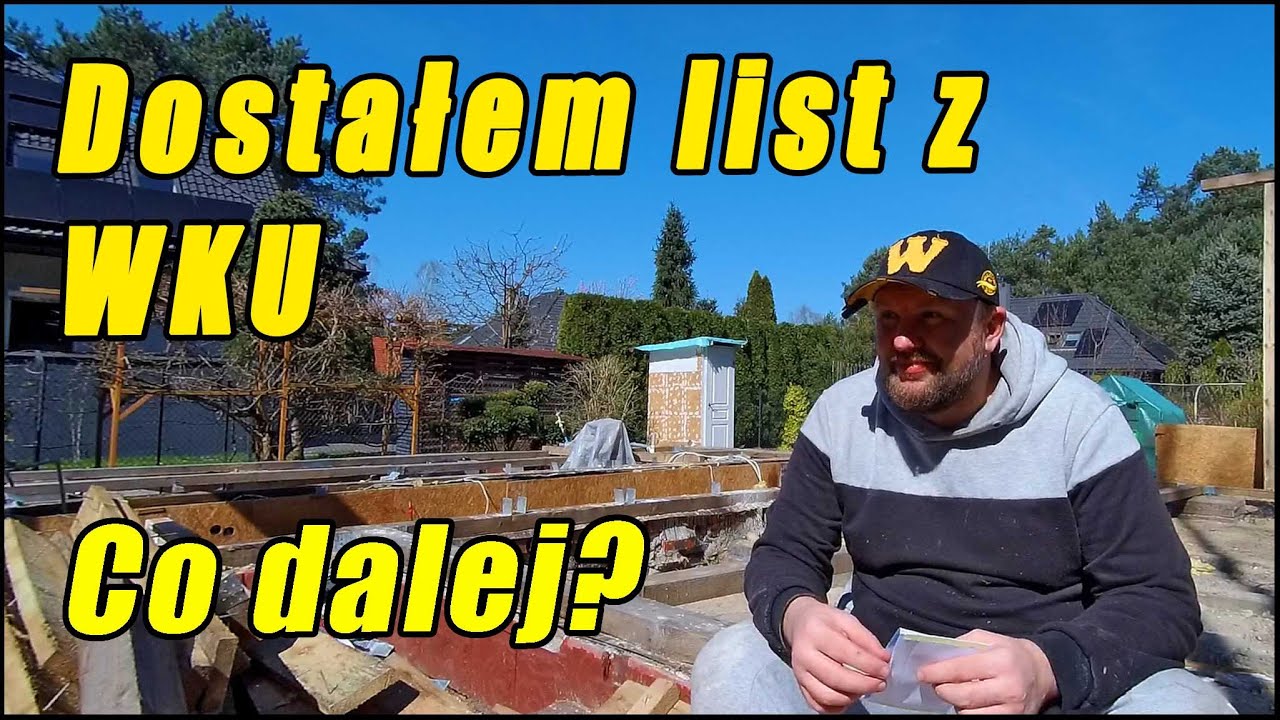 Dostałem list z WKU 🪖 i przegląd budowy 🏡 #22