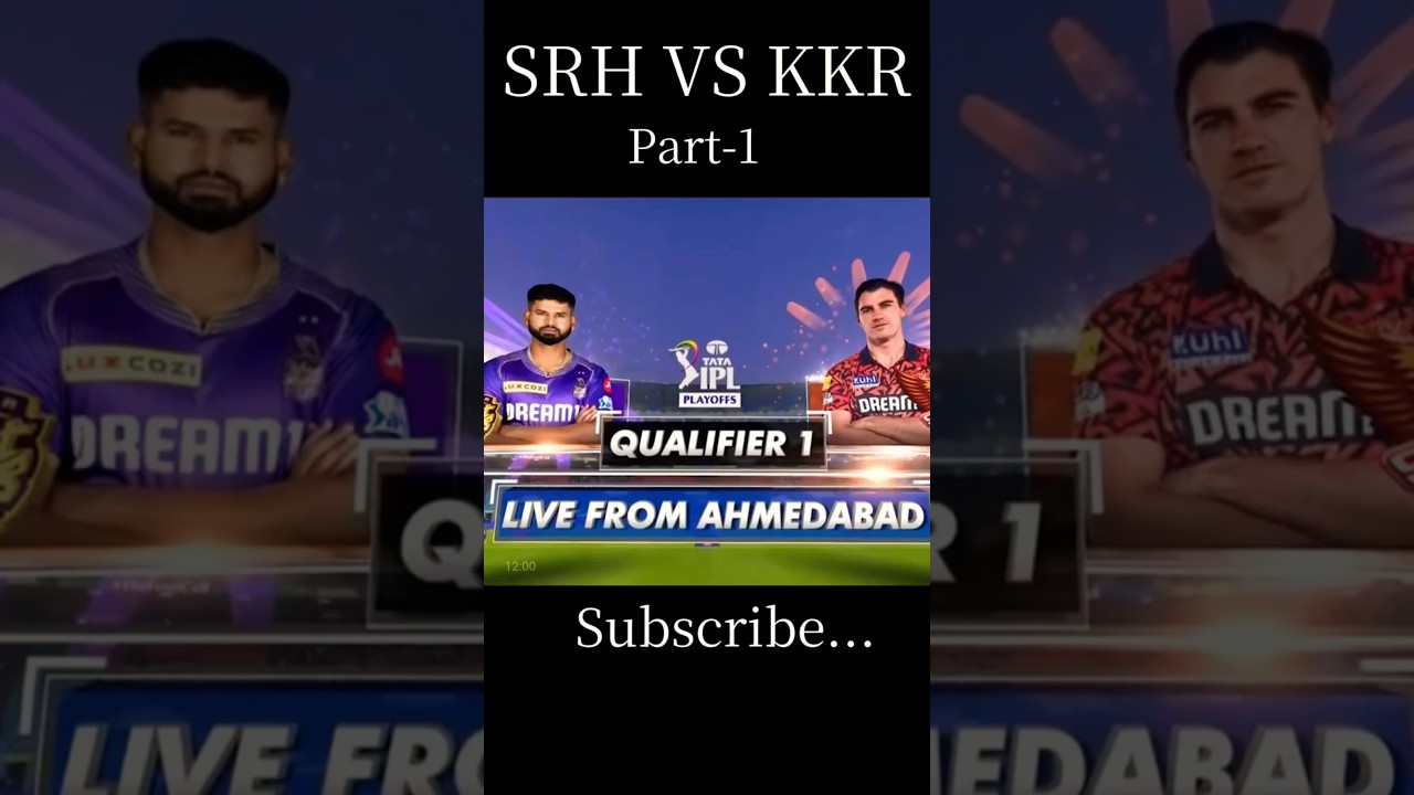 SRH VS KKR 1ST innings highlights