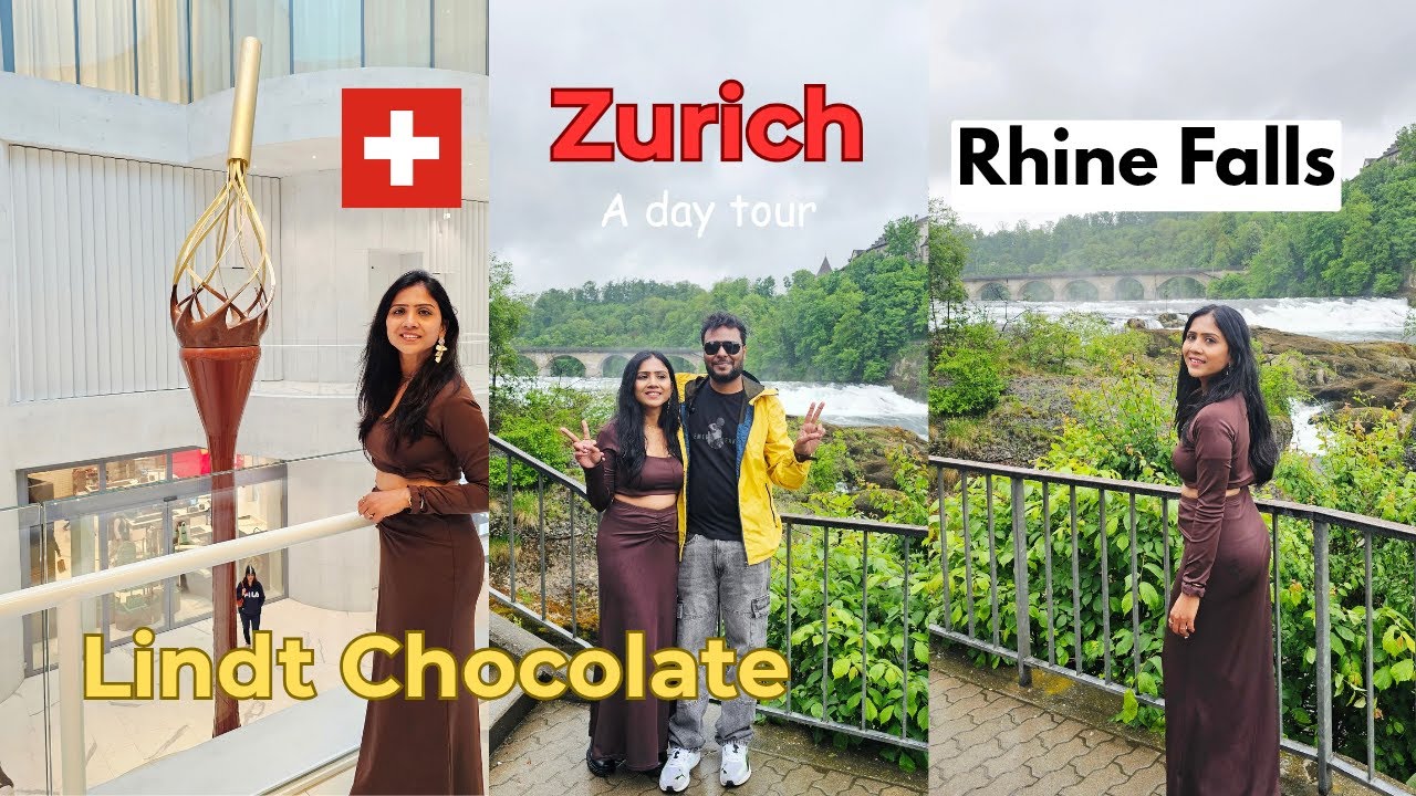 Explore Zurich, Switzerland |Lindt Home of Chocolate, Rhine Falls |EP-07|Swiss Travel Vlog