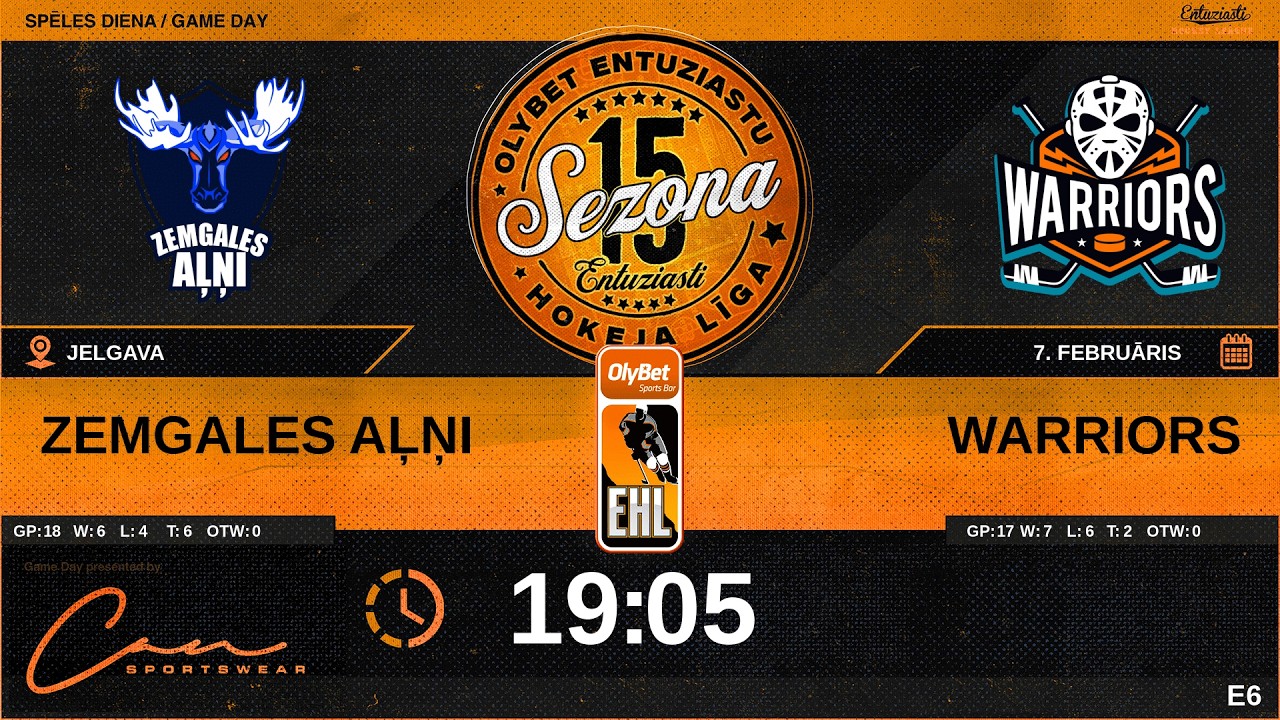 2026 02 07 | ZEMGALES AĻŅI (ZGA) - WARRIORS (WRS) | E6