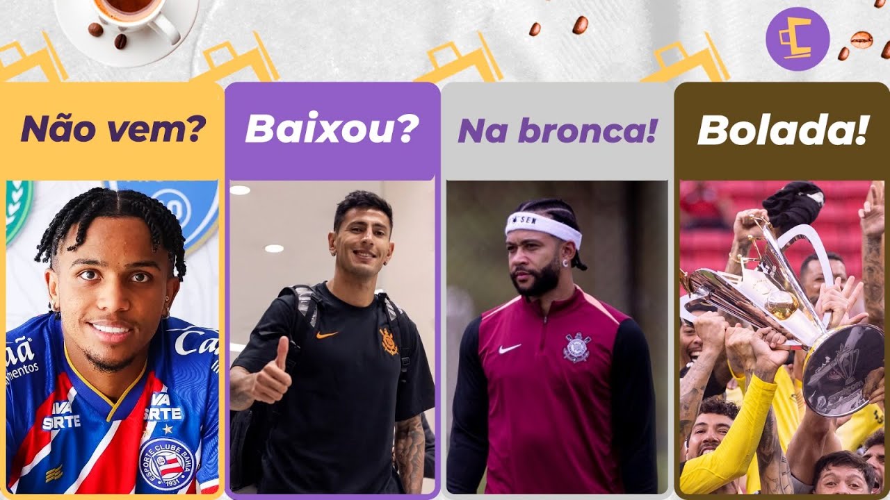Corinthians REJEITA Kayky, do Bahia? Entenda l Angileri barato l Treta com Memphis l Grana do título