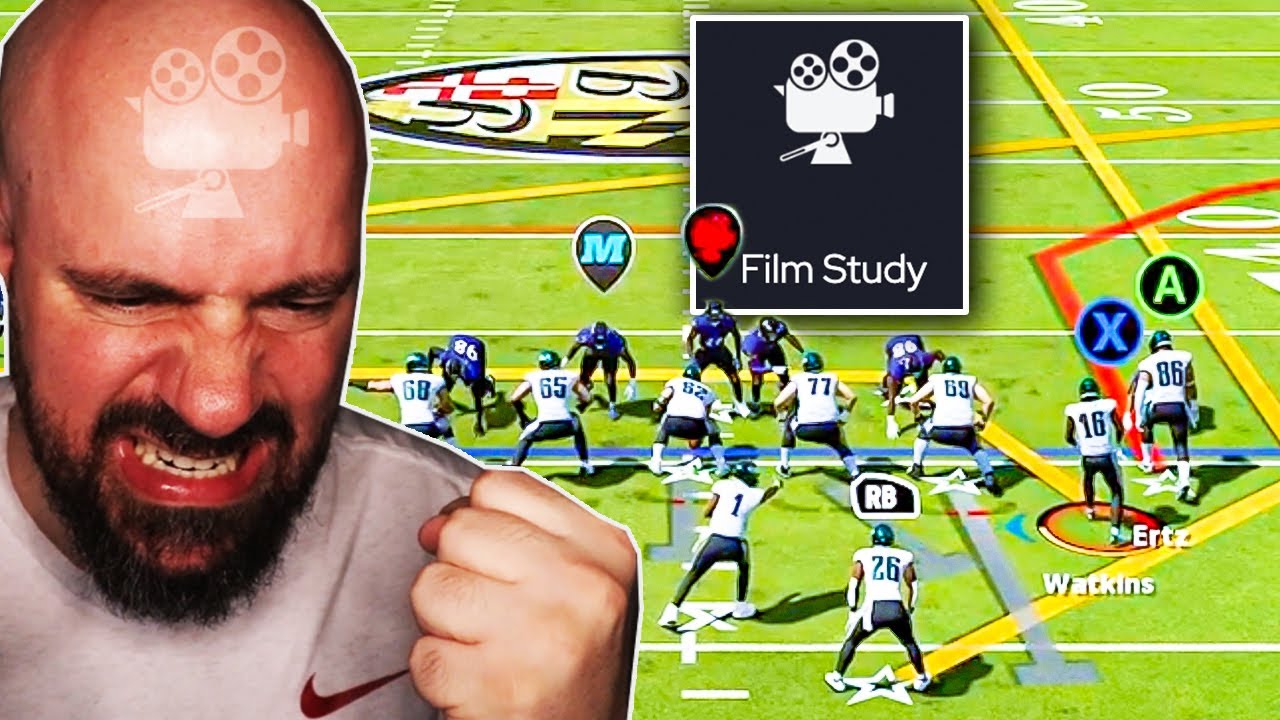 FILM STUDY WAS TOO GOOD! I COULDNT SCORE! - MADDEN 23 GAMEPLAY