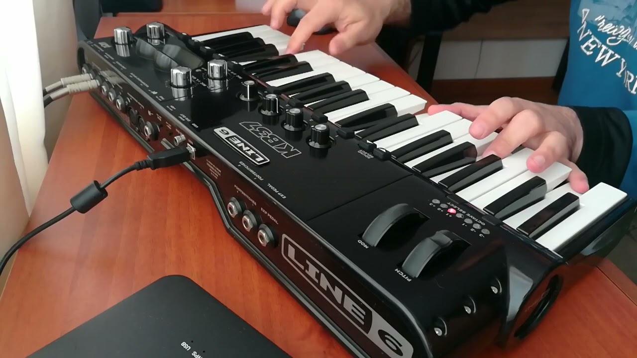 Line6 TonePort KB37 USB controller and Audio interface... and yes! works on Windows 10 in 2023