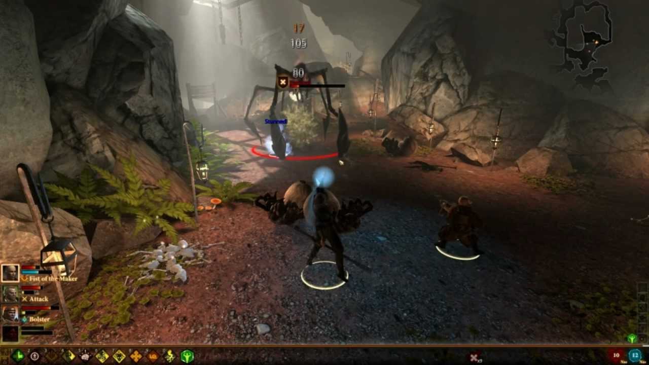 Dragon Age 2 gameplay Bossfight 
