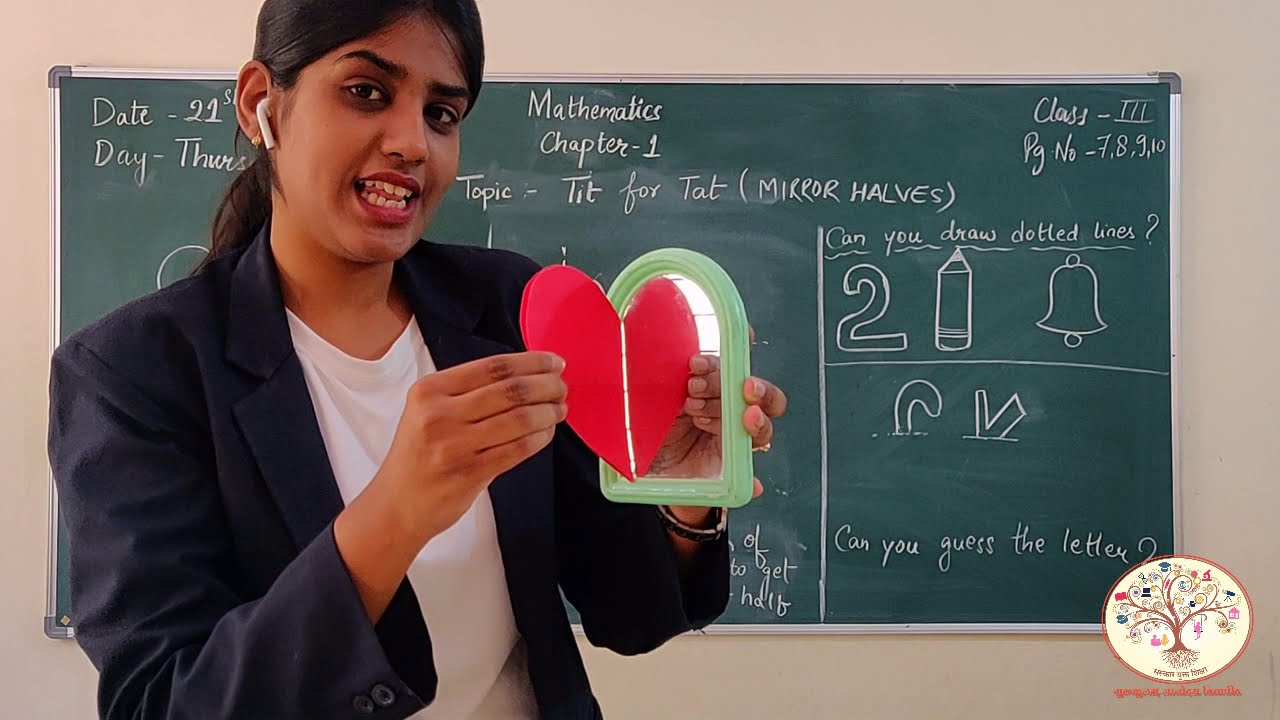 CLASS-3|| MATHS || CH-1 ||WHERE TO LOOK FROM || MIRROR HALVES || GURUKULAM ONLINE CLASSES