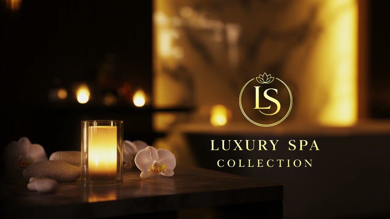 Luxury Spa Night Ambient 8 H | Gentle Piano & Guitar Background Music for Relaxation & Deep Sleep
