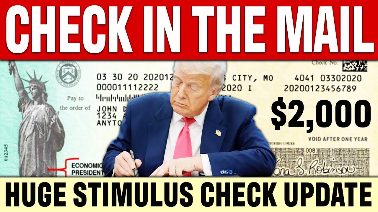 ОТПРАВЬТЕ ПО ПОЧТЕ! Обновленная информация о выплате Трампу 2000 долларов в рамках программы стим...