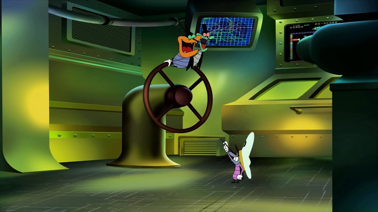 Oggy and the Cockroaches - Deep trouble (s03e38) Full Episode in HD