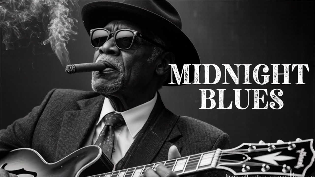Midnight Blues – Slow Chicago Blues Guitar for Late Night Relax (1 Hour)