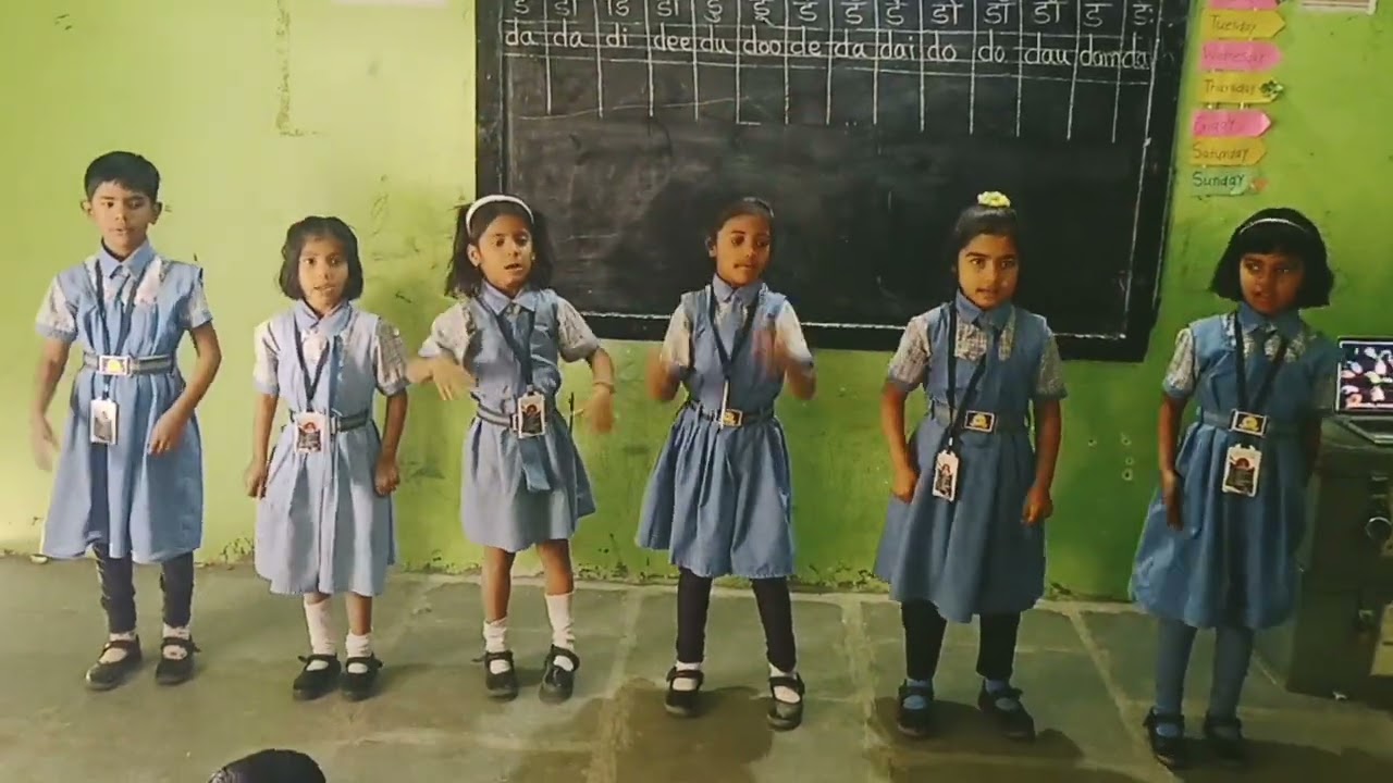 इयत्ता 1 ली/बालभारती#'भोपळा'कविता भाषा-#school#activity fun song#पहिली#kidsreels#activity for kids#
