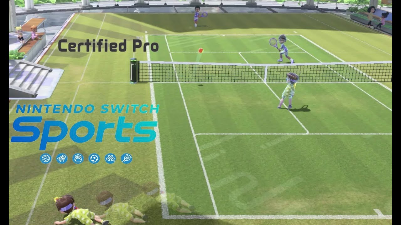 Nintendo Switch Sports Tennis A Rank, #3
