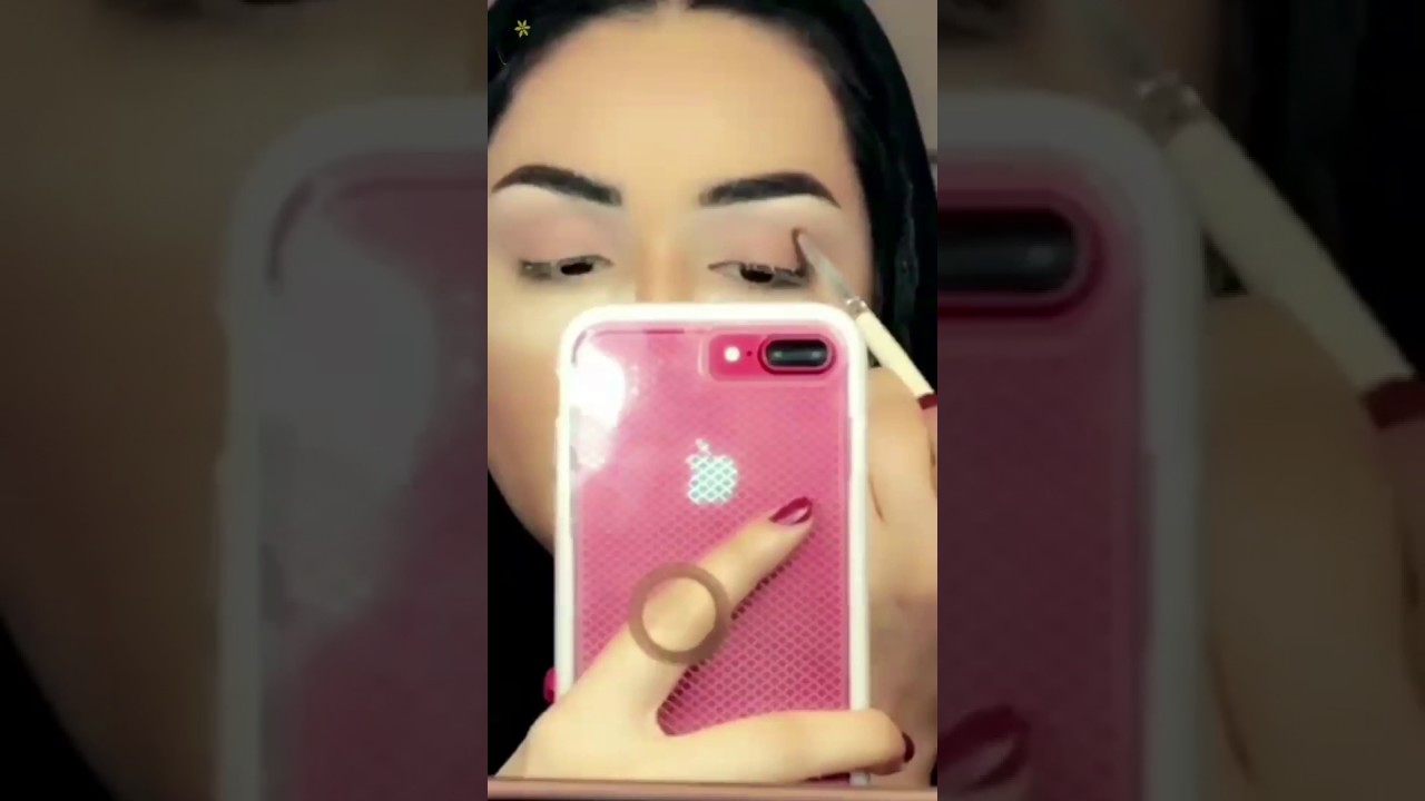 ميكب تتوريال بأنامل الميكب الارتست السعوديه امل الانصاري تقليد لوك الفنانه ندين نجيم اللبنانيه