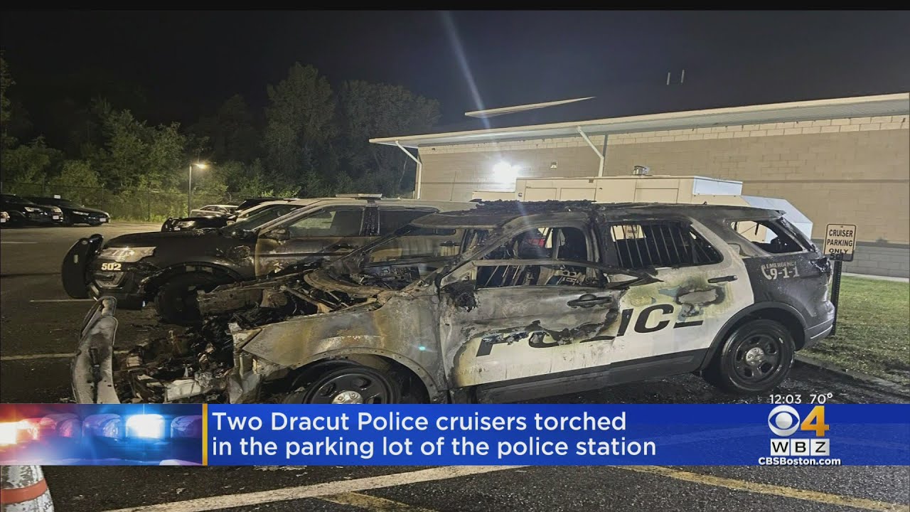 2 Dracut Police Cruisers Destroyed In Suspicious Fire At Station