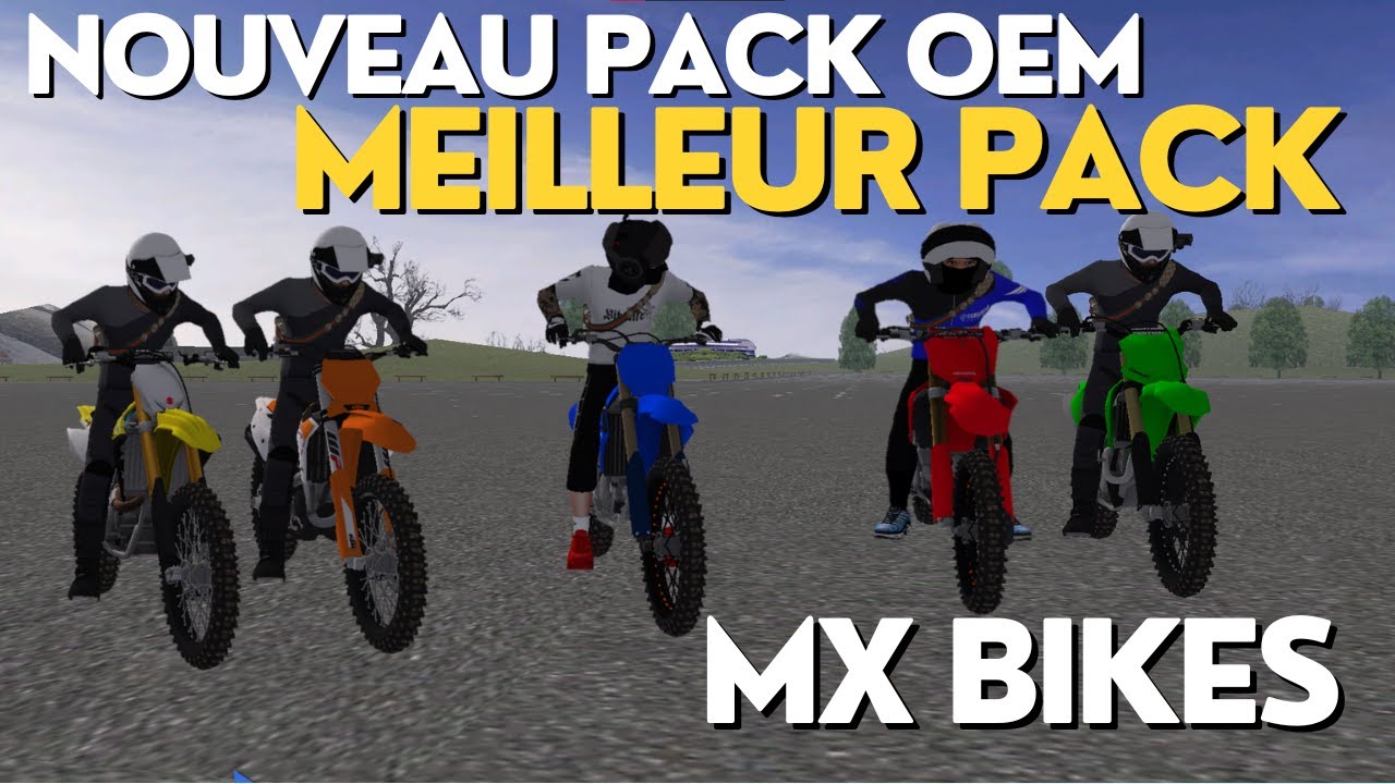 NEW PACK OEM MX BIKES