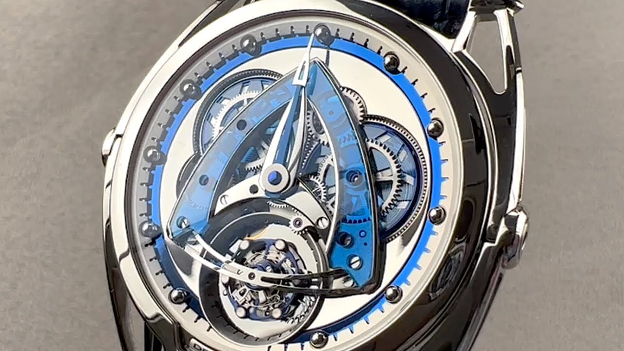 De Bethune DB28 Steel Wheels Sapphire Tourbillon DB28SWTTIS1 De Bethune Watch Review