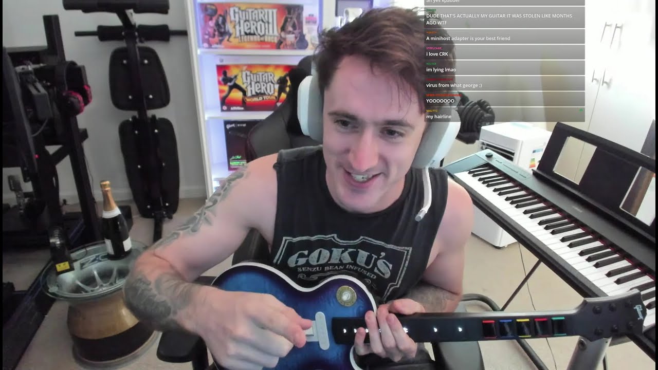 Am I Washed? 🎸 UKOGMONKEY plays Guitar Hero 3 SETLIST with a CRKD Guitar!