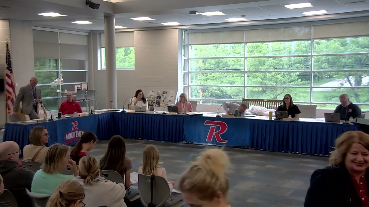 Revere Board of Education Meeting, May 20, 2025