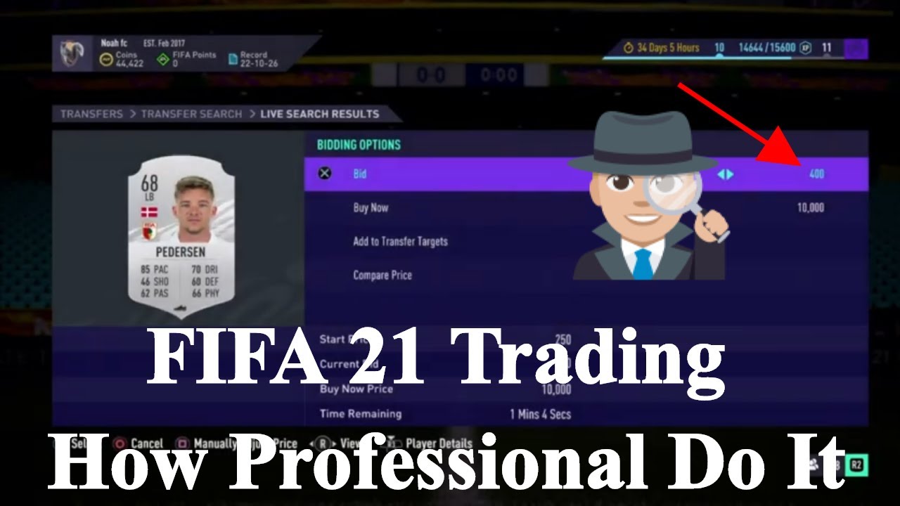 FIFA 21 trading  - How Professional Gamer Really Do It