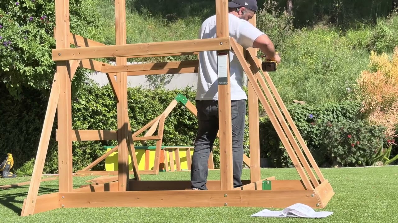 #DIY Backyard Playground Complete Build