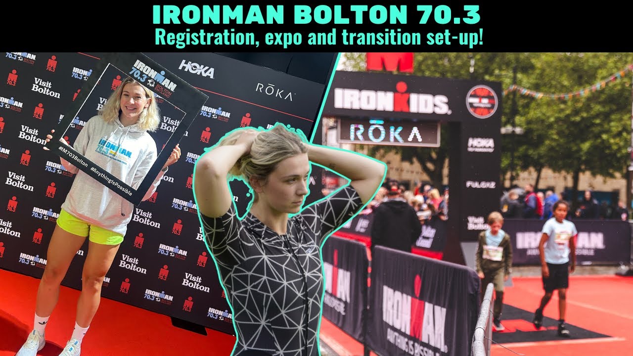 BOLTON IRONMAN 70.3 | Registration, Expo and Transitions Vlog